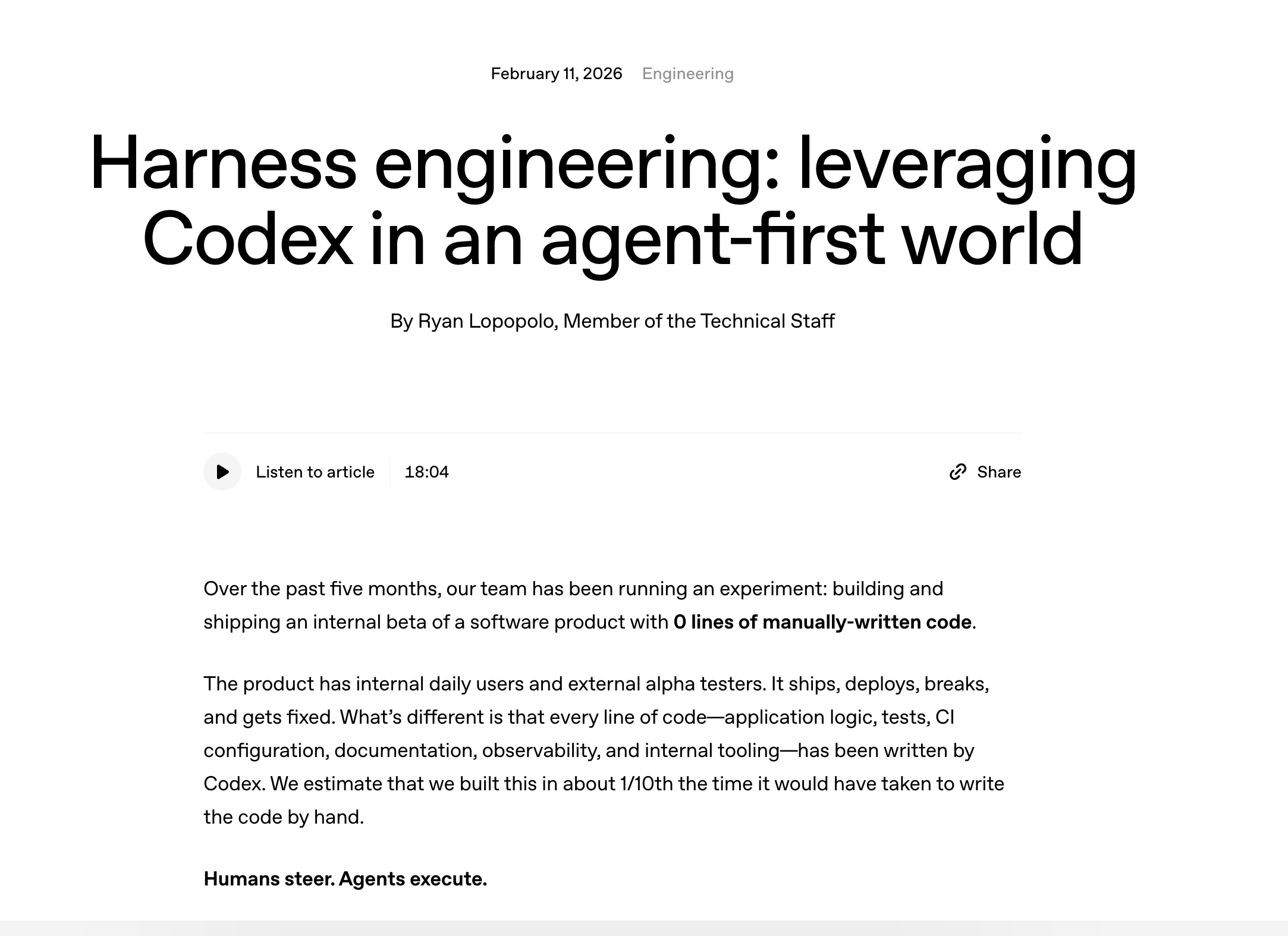 OpenAI's Practices for Governing Agentic AI Systems